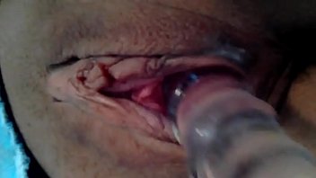 Closeup toy play and squirt