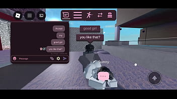 Fucking emo thot in roblox condo