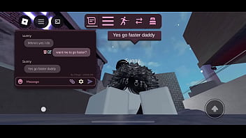 Fucking emo thot in roblox condo