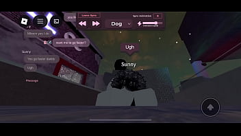 Fucking emo thot in roblox condo
