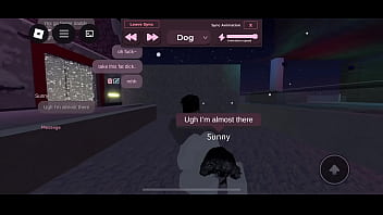 Fucking emo thot in roblox condo