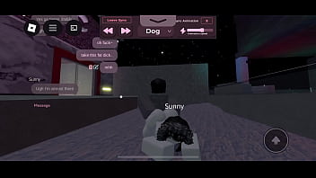 Fucking emo thot in roblox condo
