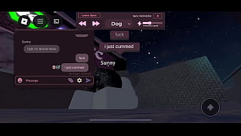 Fucking emo thot in roblox condo