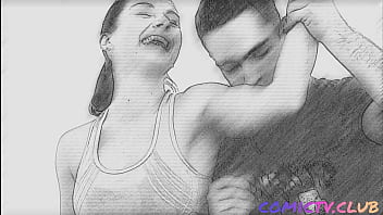 Oliver & willy at the gym