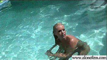 Girl masturbating with sex toys dildo stuff movie 30