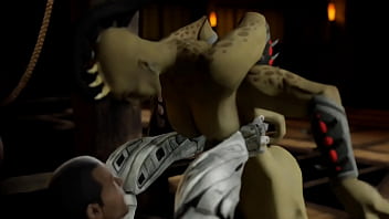 Jax x sheeva break from fighting