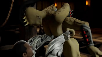 Jax x sheeva break from fighting