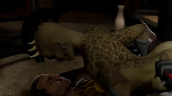 Jax x sheeva break from fighting