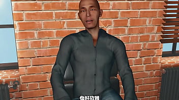 3d horny slut asian whore cheating with big cock and squirting a lot