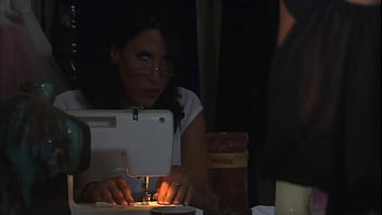 Red dressed slutty mom anal lick and anal sex