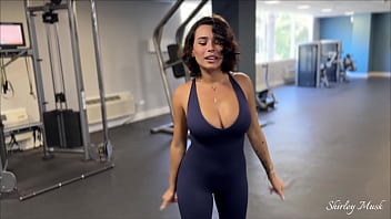 Busty milf shirley musk gets drilled hard at gym's bathroom by stranger