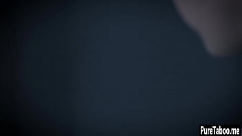 Sexy babe swallowed huge penis