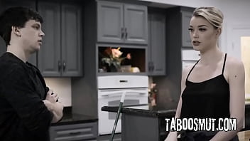 Petite blonde maid fucked by her boss