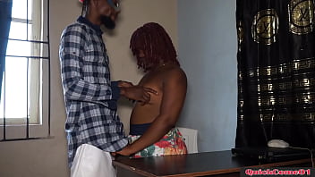 Spoilt staff suck boss in the office