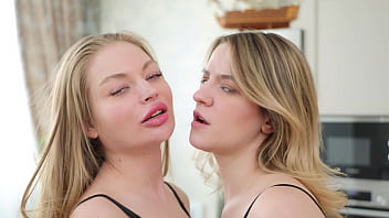 First threesome with hot sluts shanti shy and dina joy