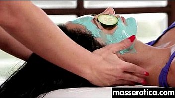 Sensual lesbian massage leads to orgasm 26