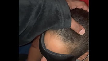 Blind Folded Light Skin Tatted Big Booty Ebony Cheating Step Sister Sucking & Fucking Her Big Brother’s Bbc thumbnail