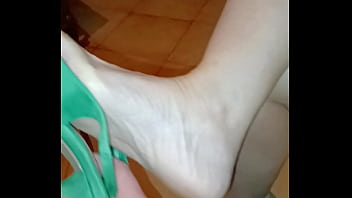 Green shoes sexy