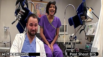 Freshman gets mandatory hitachi orgasm from nurse jackie banes