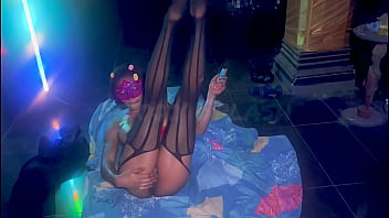 Getting dicked down upside down by my sexxxy black bulls fat cock hott