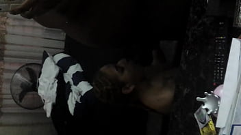 Latina girl sucking black dick pt 2