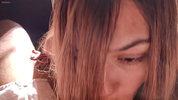 Um delicioso boquete em uma tarde ensolarada