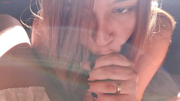 Um delicioso boquete em uma tarde ensolarada