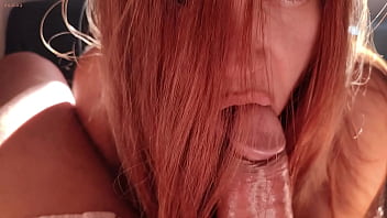 Um delicioso boquete em uma tarde ensolarada