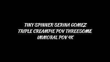 Tiny spinner serina gomez triple creampie pov threesome – immoral pov 4k Tiny spinner serina gomez triple creampie pov threesome – immoral pov 4k