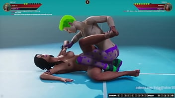 Joe vs helena nf3d mixed combat sex battle