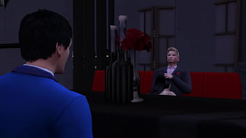 Husband watches asian wife ride a bwc