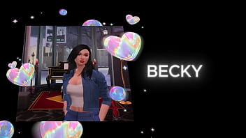 Husband watches asian wife ride a bwc