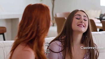 Busty teen fucks her stepmom after bonding over a quiz Busty teen fucks her stepmom after bonding over a quiz