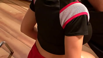 Fucking slutty bloden pom pom girl