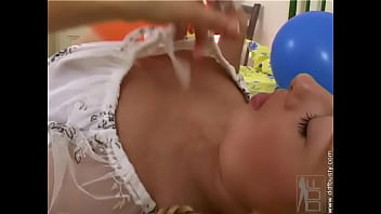 Busty kate k playing with her body