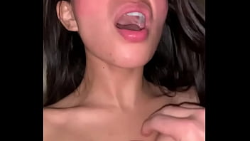 Playing with her pussy