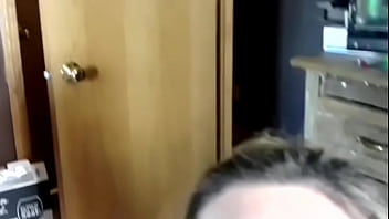 Sexy bbw spanked handcuffed and facialized