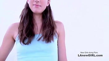 Sexy teen model got seduced by the producer