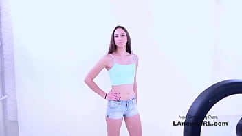 Sexy teen model got seduced by the producer