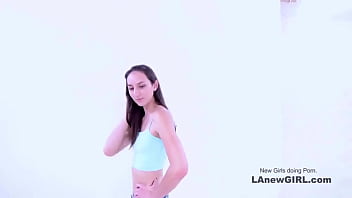 Sexy teen model got seduced by the producer