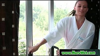 Nuru slippery massage with happy ending 11