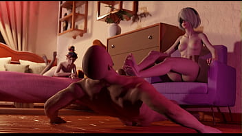 2b footjob and in room