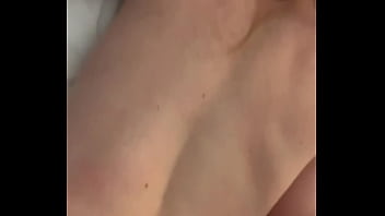 Impregnated 18yo skinny girl doublecum huge facial cumshot creamy pussy cum deep inside her pussy