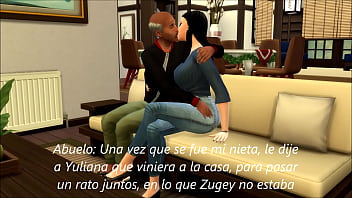 Young teacher fucks an old man