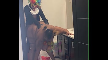 Sexy slut prettyyasspai fucking gibby the clown while her bd out creepin