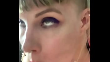 Sucking big cock while my pussy vibrates