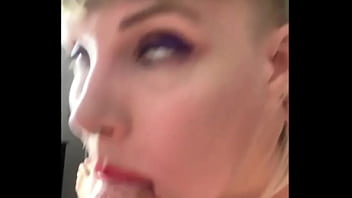 Sucking big cock while my pussy vibrates