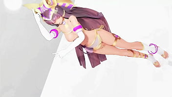 Ramesses ii kawaii strike undress dance hentai mmd 3d purple bangles clip