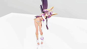Ramesses ii kawaii strike undress dance hentai mmd 3d purple bangles clip