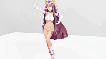 Ramesses ii kawaii strike undress dance hentai mmd 3d purple bangles clip